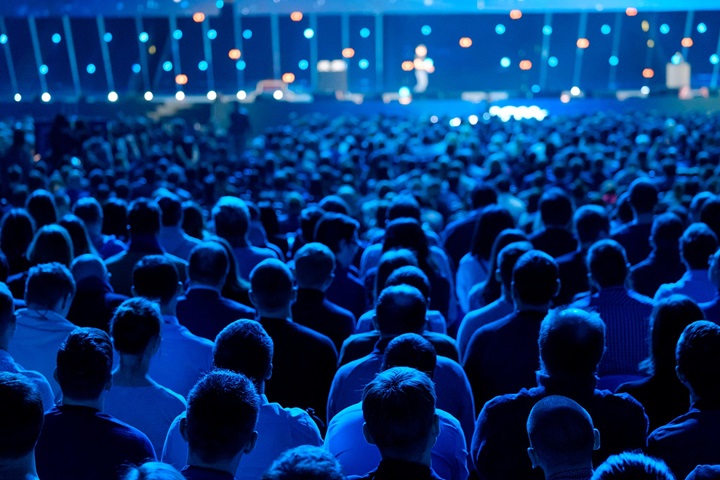 Conference audience